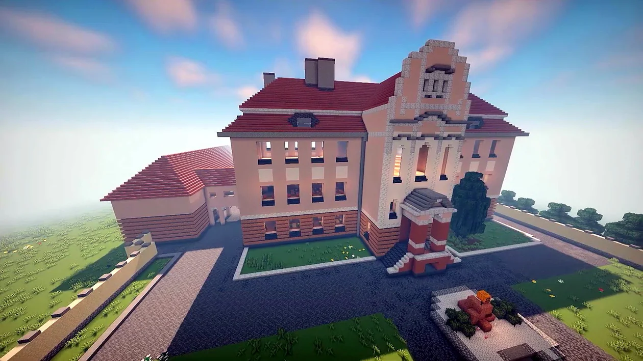 Zbudowali swoją szkołę w świecie Minecrafta (ZDJĘCIA, FILM) - Zdjęcie główne
