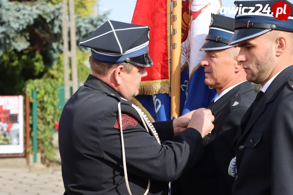 Uroczyste przekazanie auta jednostce OSP Śląskowo