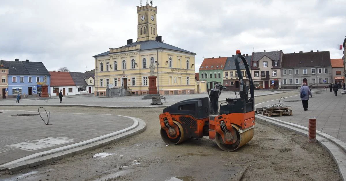 Rewitalizacja rynku w Krobi. Na jakim etapie są prace? - Zdjęcie główne