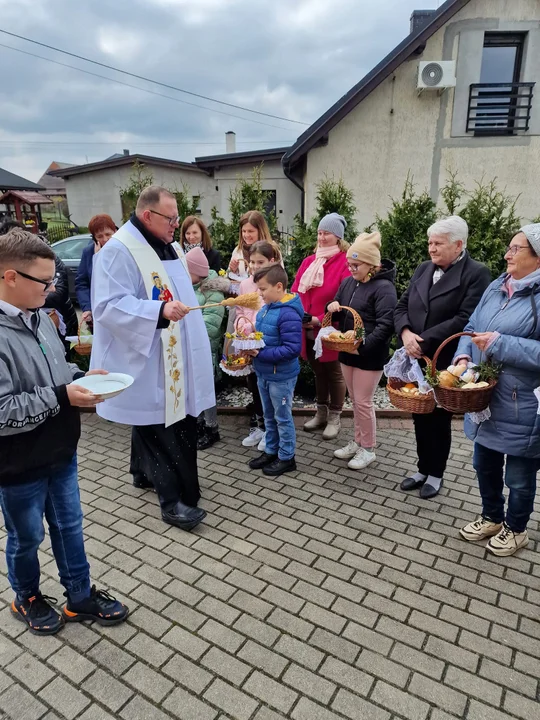 Święcenie potraw w Lutogniewie, Dzierżanowie, Bożacinie i Wróżewach