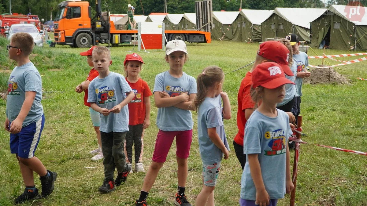 Biwak Dziecięcych i Młodzieżowych Drużyn Pożarniczych w Sarnowie