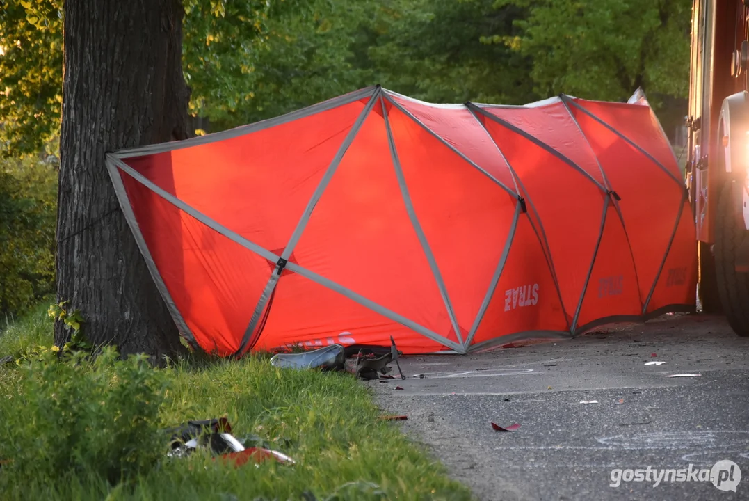 Tragiczny wypadek na trasie Piaski-Pogorzela. Nie żyje 24-letni motocyklista