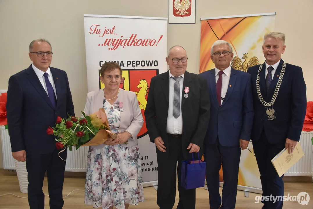 Jubileusze małżeńskie w gminie Pępowo