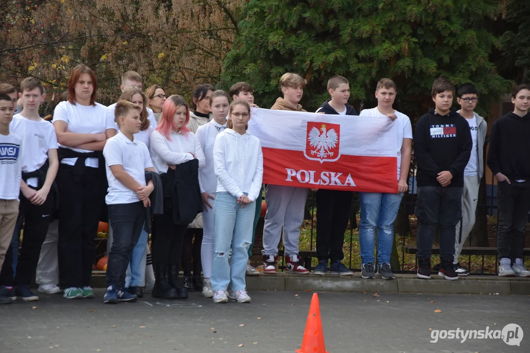 Akcja "Szkoła do hymnu" w Szkole Podstawowej nr 3 w Gostyniu