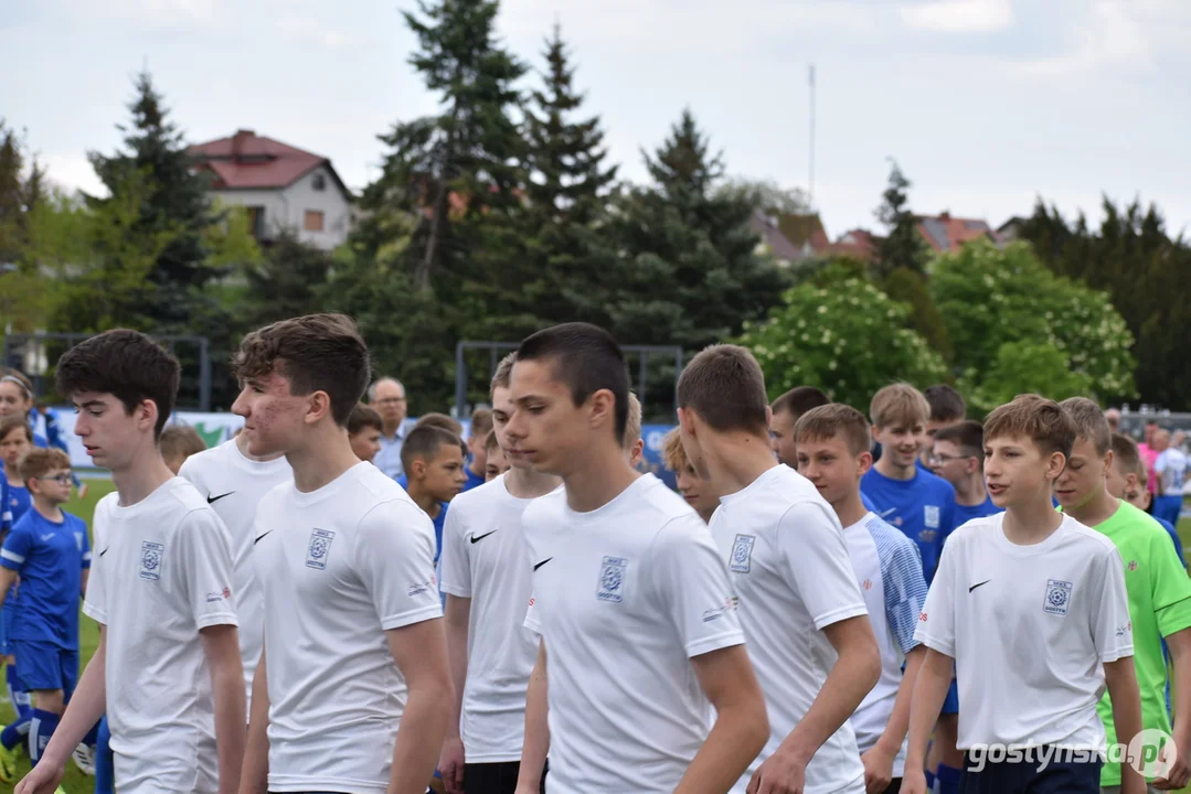 Mecz oldboyów Kani Gostyń i Lecha Poznań na 100-lecie Kani