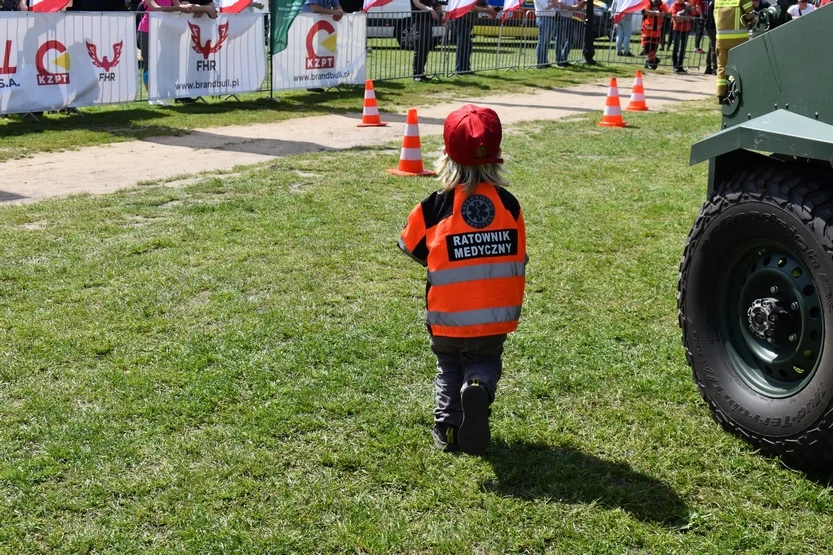 WOPR Gołuchów i OSP Chocz na pikniku służb ratowniczych w Kobylej Górze