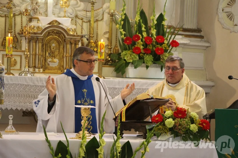 Odpust i wprowadzenie nowego księdza w Kuczkowie