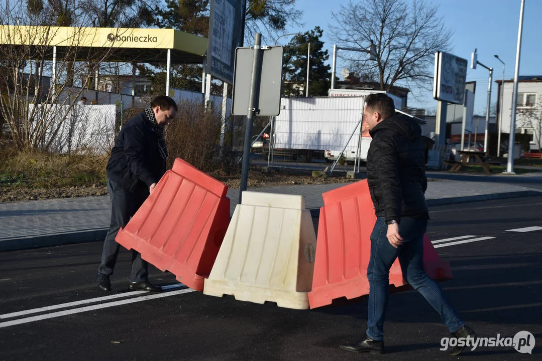 Nowa droga - aleja Niepodległości w Gostyniu otwarta dla ruchu