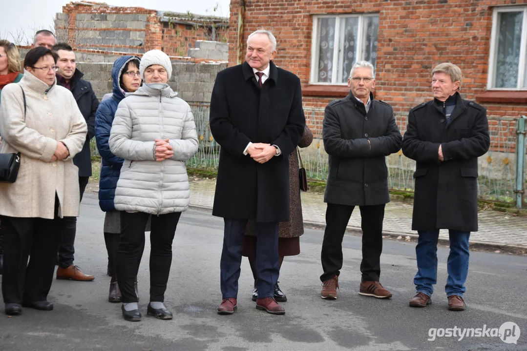 Poświęcenie kapliczki maryjnej w Bruczkowie (gm. Borek Wlkp.)