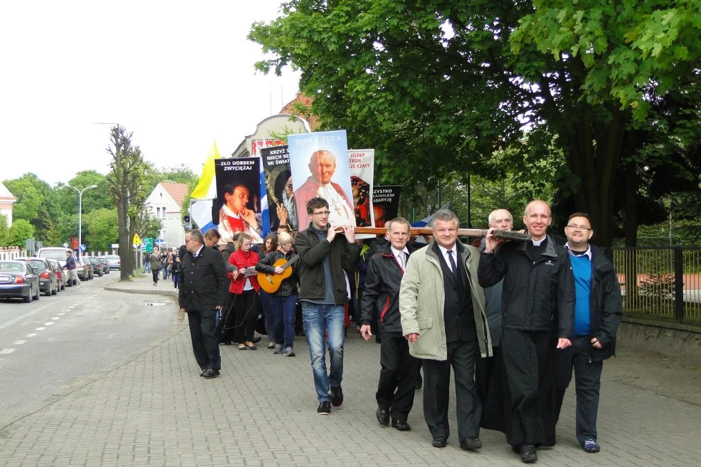 Symbole Światowych Dni Młodzieży w Jarocinie (2014)