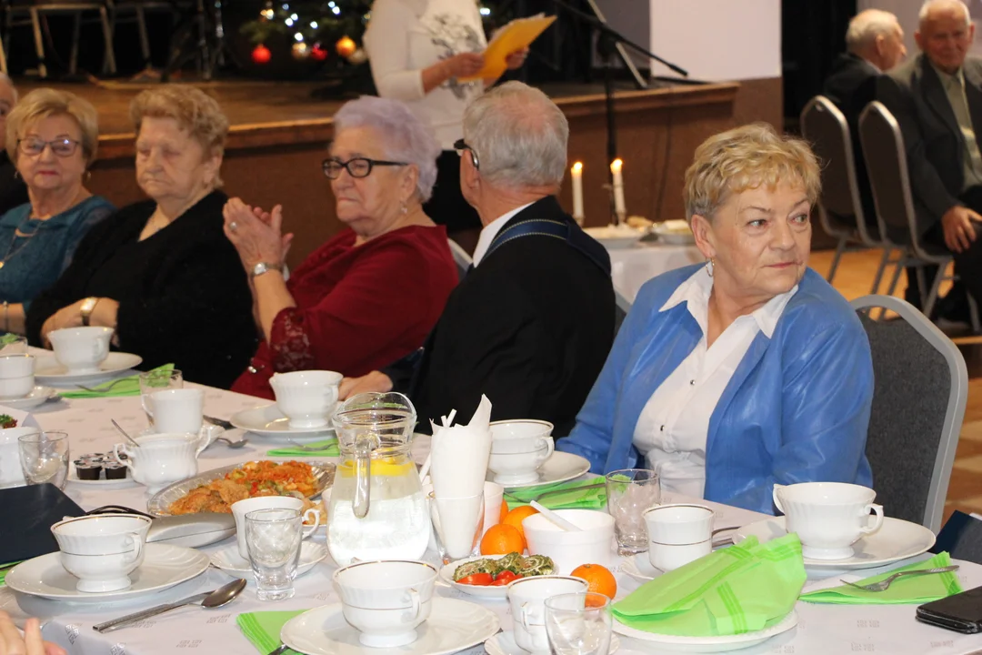 Wigilijne spotkanie seniorów w Dobrzycy