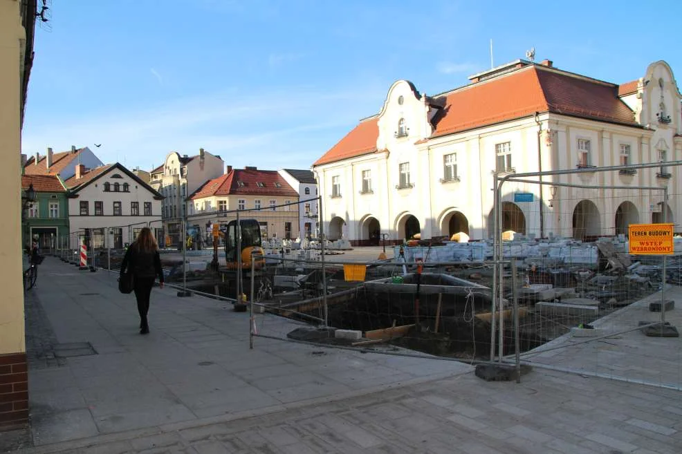 Nasadzenie zieleni w centrum Jarocina