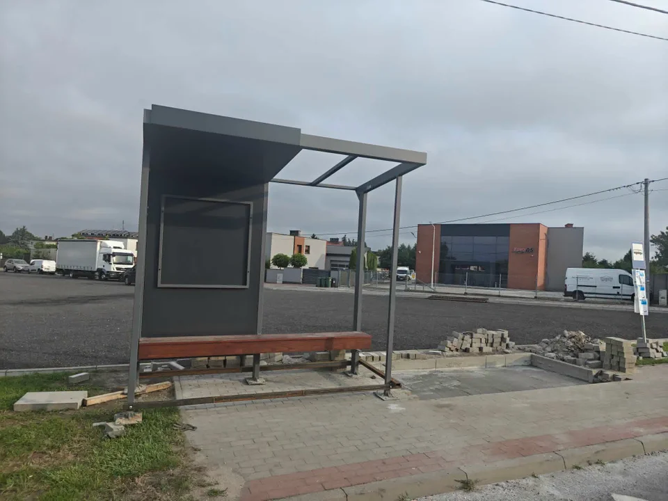 Nowe wiaty przystankowe w gminie Pleszew