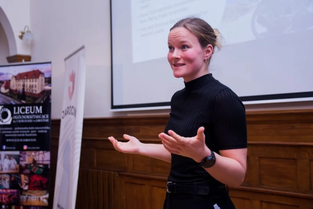 Julie Erch Petersen i Andreas Markussen objechali świat na rowerach. Przybyli także do Jarocina