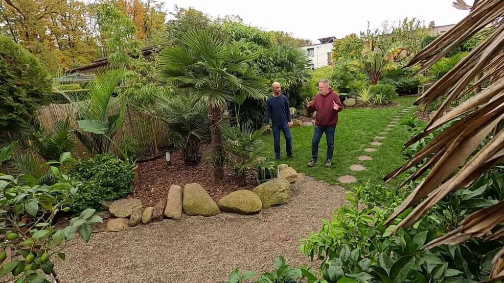 Ekipa programu „Rok w ogrodzie Extra” odwiedziła ogród mieszkańca Jarocina