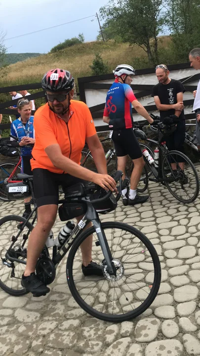 Jacek Andrzejczak pokonał 1008 km na rowerze na Bałtyk-Bieszczady Tour