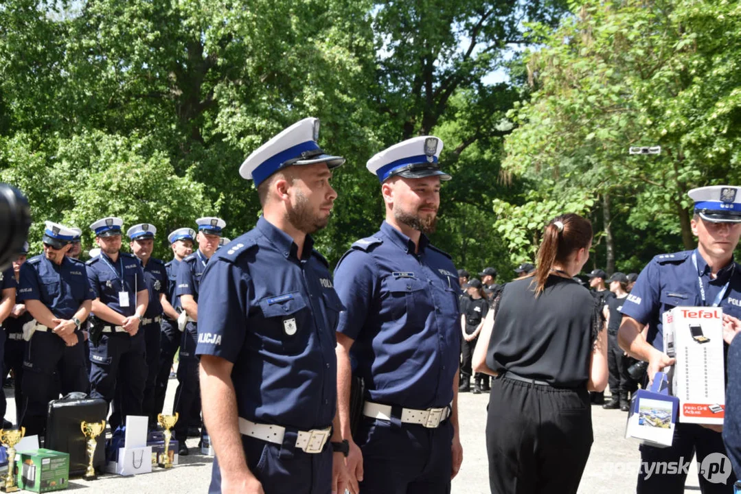 Podsumowanie 34. Konkursu "Policjant Ruchu Drogowego 2024" - finał  wojewódzki w Gostyniu