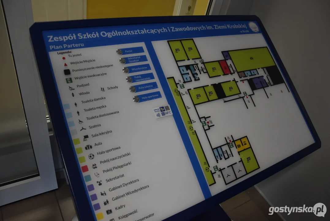 Nowa winda i likwidacja barier architektonicznych w ZSOiZ w Krobi