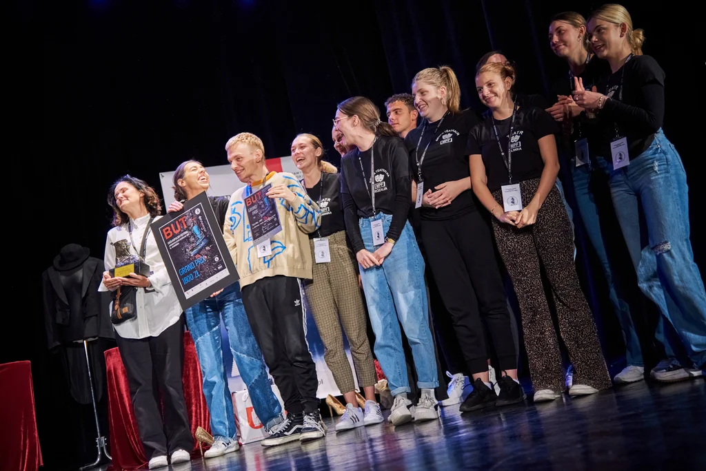 TEATR MPF z gostyńskiego liceum zdobył grand prix na festiwalu BUT