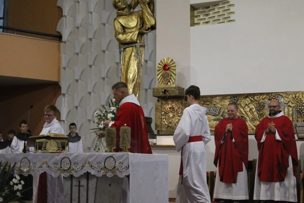 Jarocin. Imieniny i pożegnanie franciszkanina - ojca Bartłomieja Skibińskiego