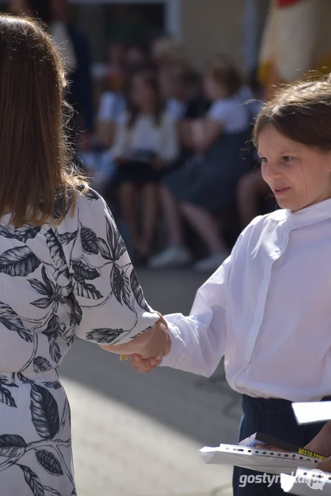 Zakończenie roku szkolnego w szkole podstawowej w Krobi 2023/2024