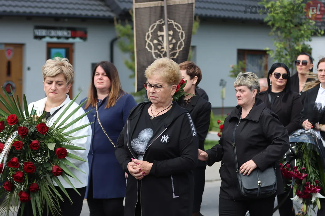 Delegacje na ceremonii pogrzebowej śp. Kazimierza Chudego