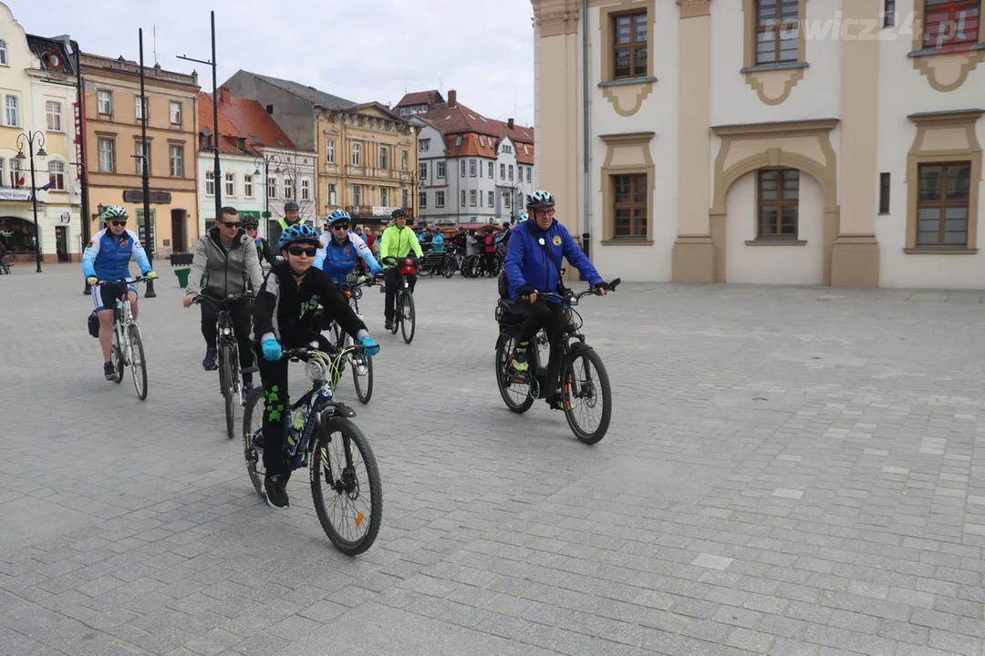 Postój na rawickim rynku