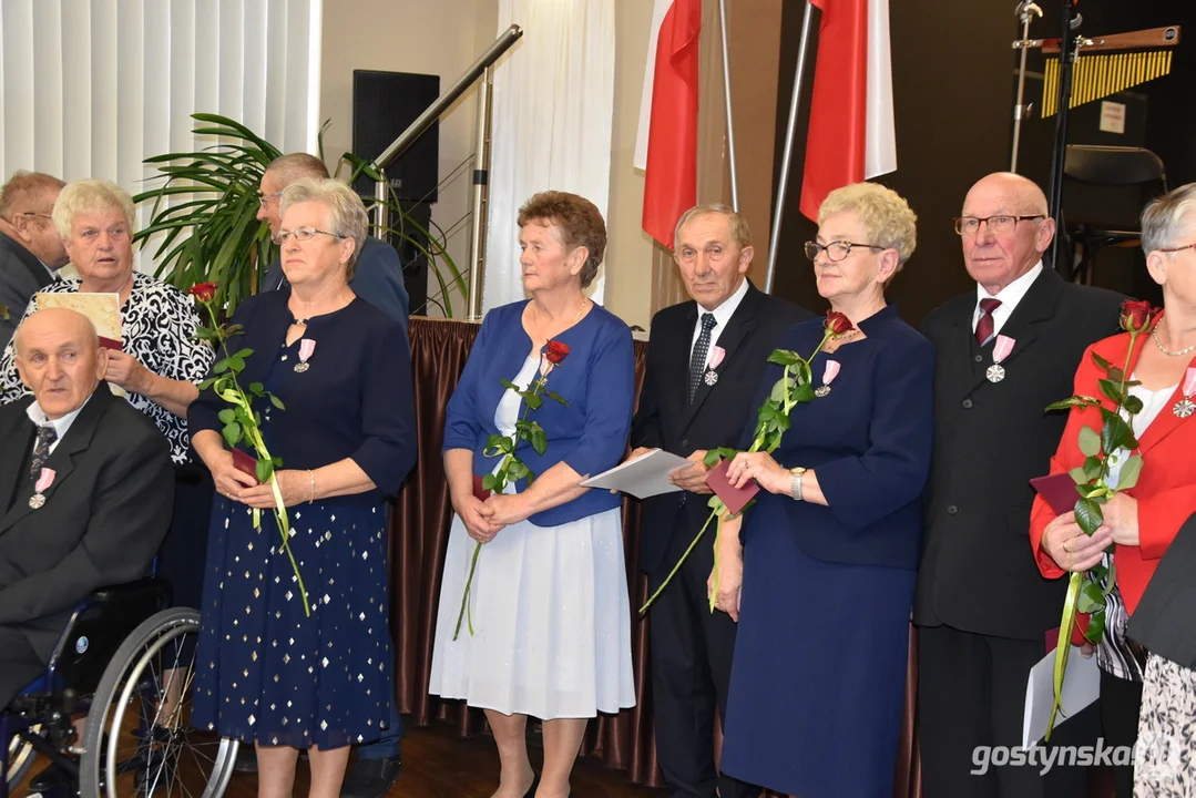 Uroczystości z okazji jubileuszu małżeństwa w Borku Wlkp.