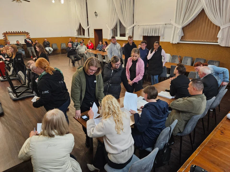Zebranie sołeckie w Woli Książęcej