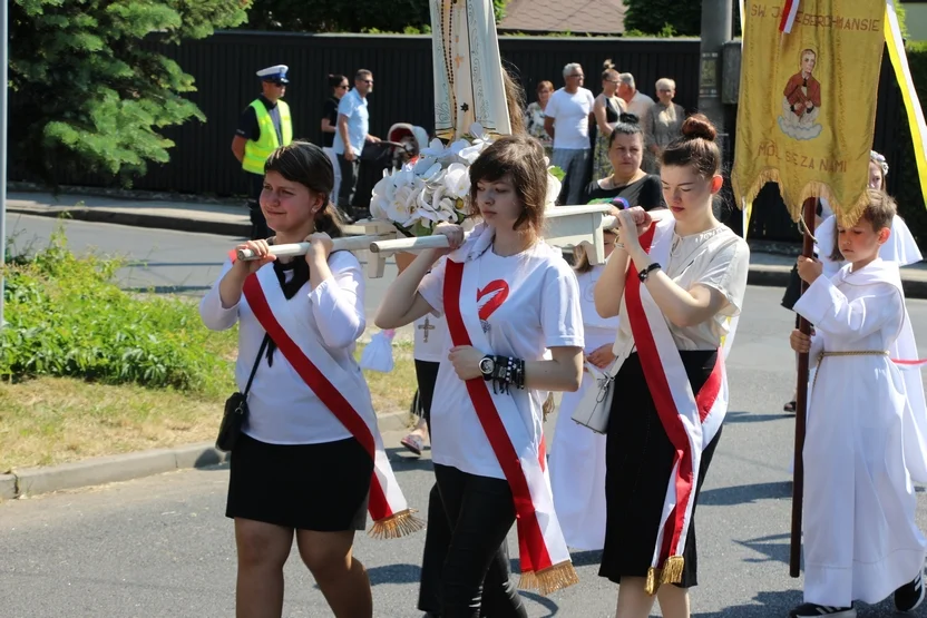 Procesja Bożego Ciała w parafii Św. Floriana