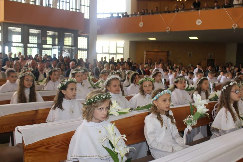 Pierwsza Komunia Święta w parafii św. Antoniego Padewskiego w Jarocinie