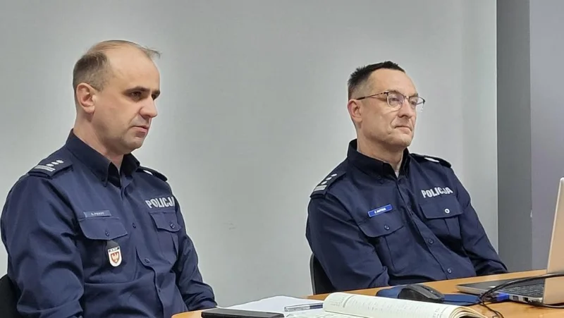 Narada roczna w rawickiej komendzie policji