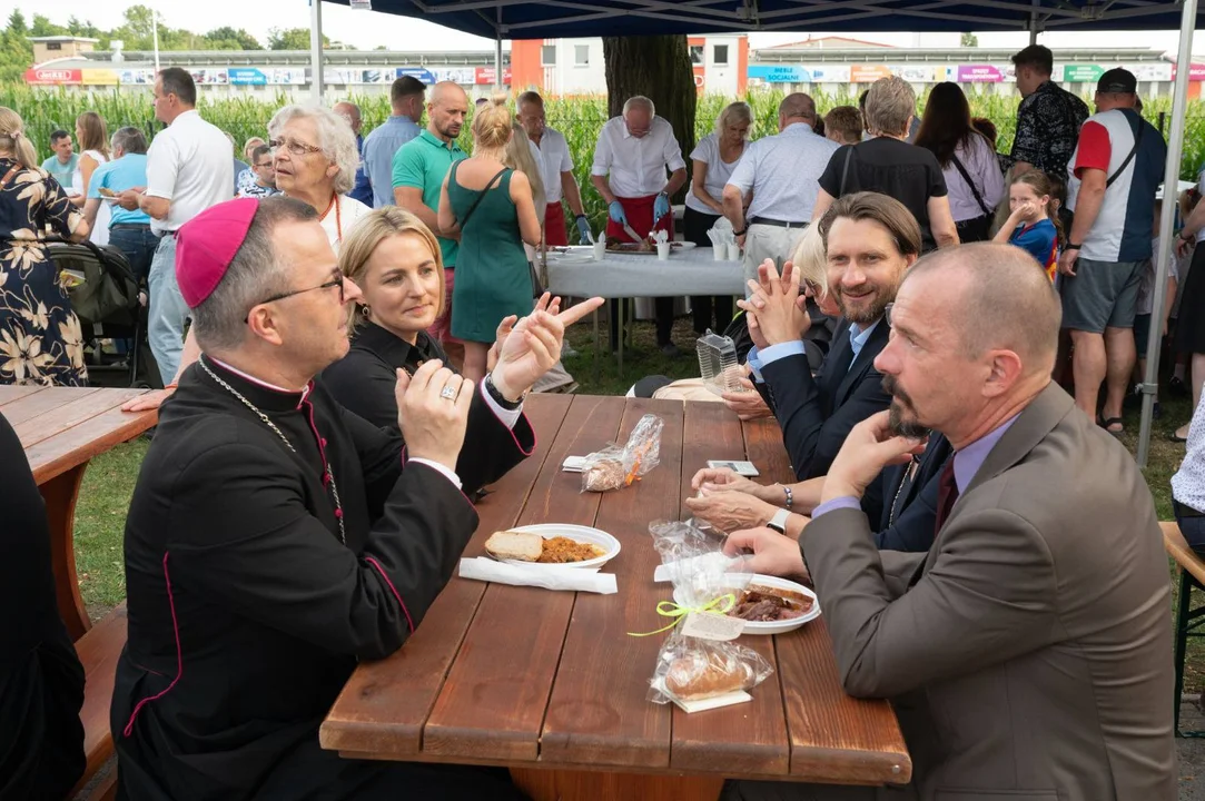 Poświęcenie drewnianego kościoła św. Marii Magdaleny w Krotoszynie