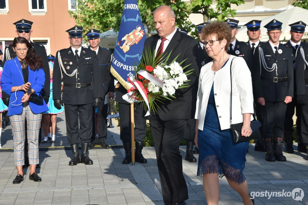 XXI Pielgrzymka Służb Mundurowych do sanktuarium maryjnego na Zdzieżu w Borku  Wlkp.