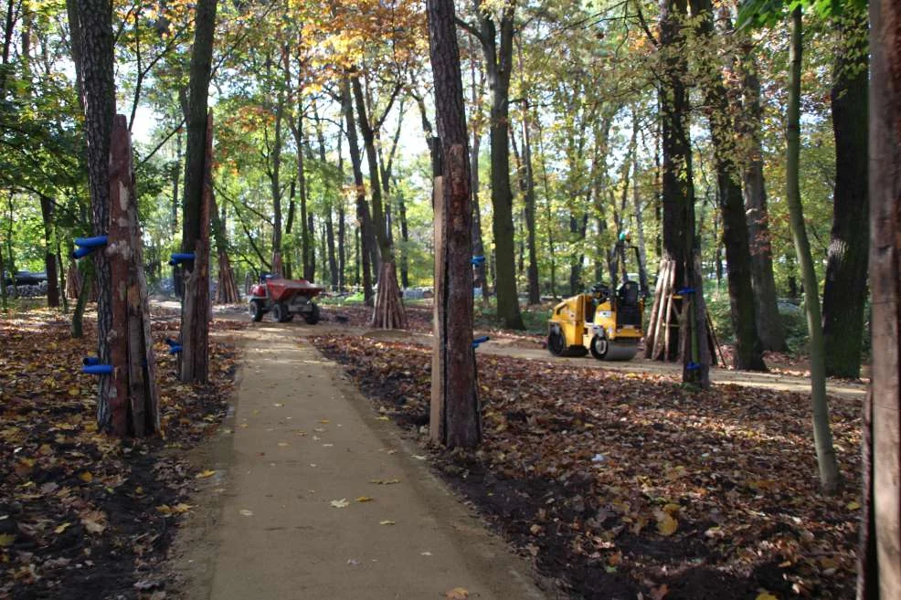 Park przy ulicy Szubianki w Jarocinie