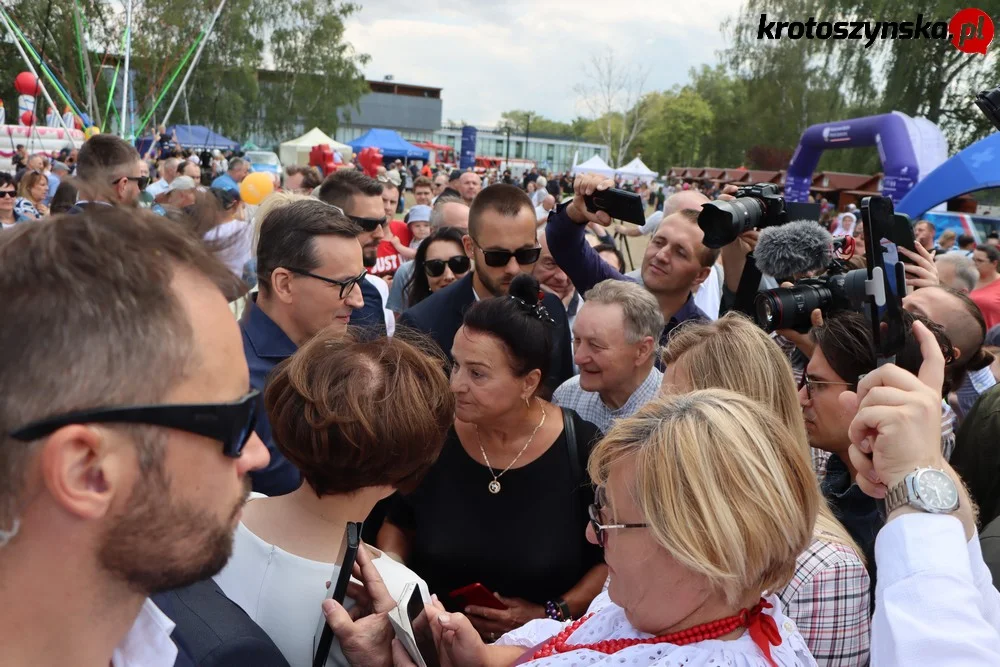 Mateusz Morawiecki w Krotoszynie. Piknik 800+