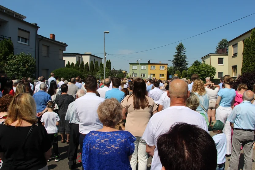 Procesja Bożego Ciała w parafii Św. Floriana