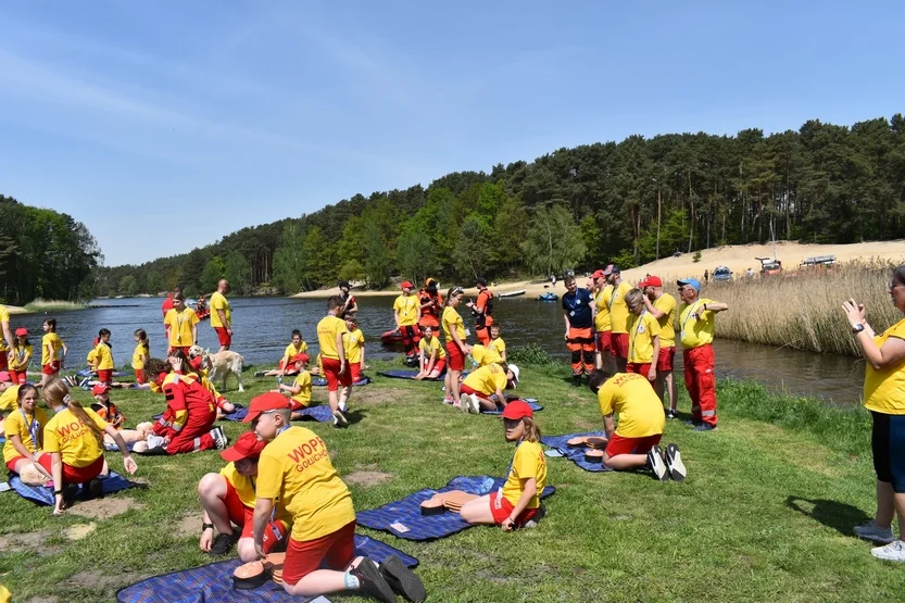 WOPR Gołuchów i OSP Chocz na pikniku służb ratowniczych w Kobylej Górze