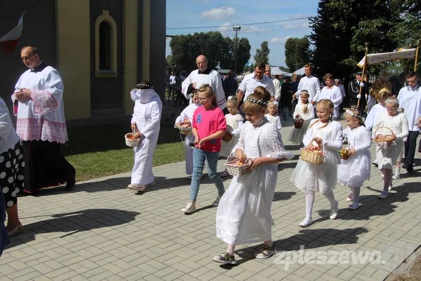 Odpust i wprowadzenie nowego księdza w Kuczkowie