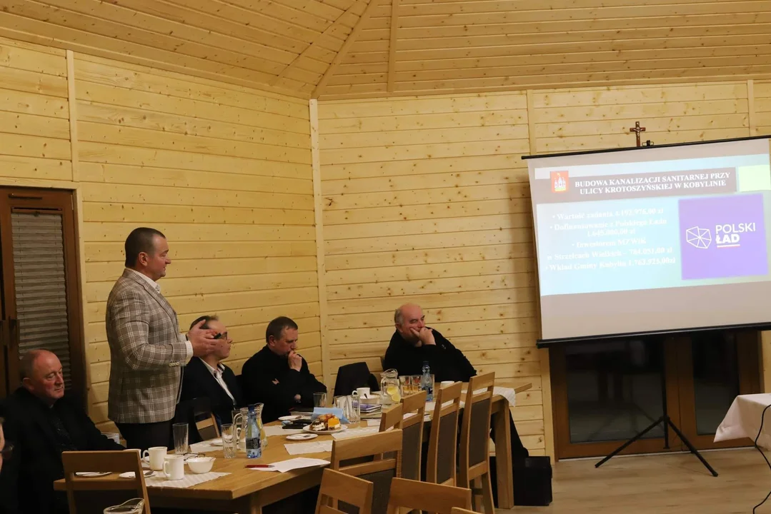 Zebranie wiejskie i OSP w Długołęce