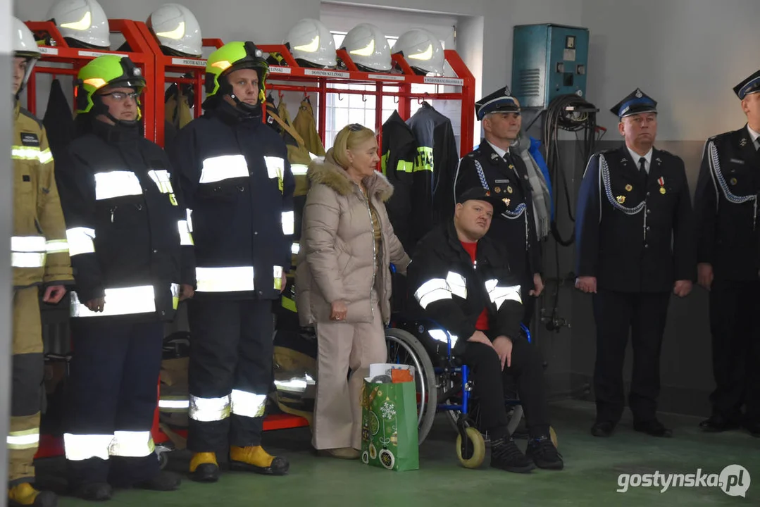 "Ochrzczono" nowy samochód strażacki dla OSP Borek Wlkp. Otrzymał imię "Jan"