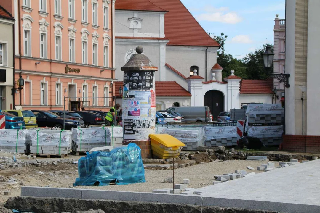 Przebudowa rynku w Jarocinie