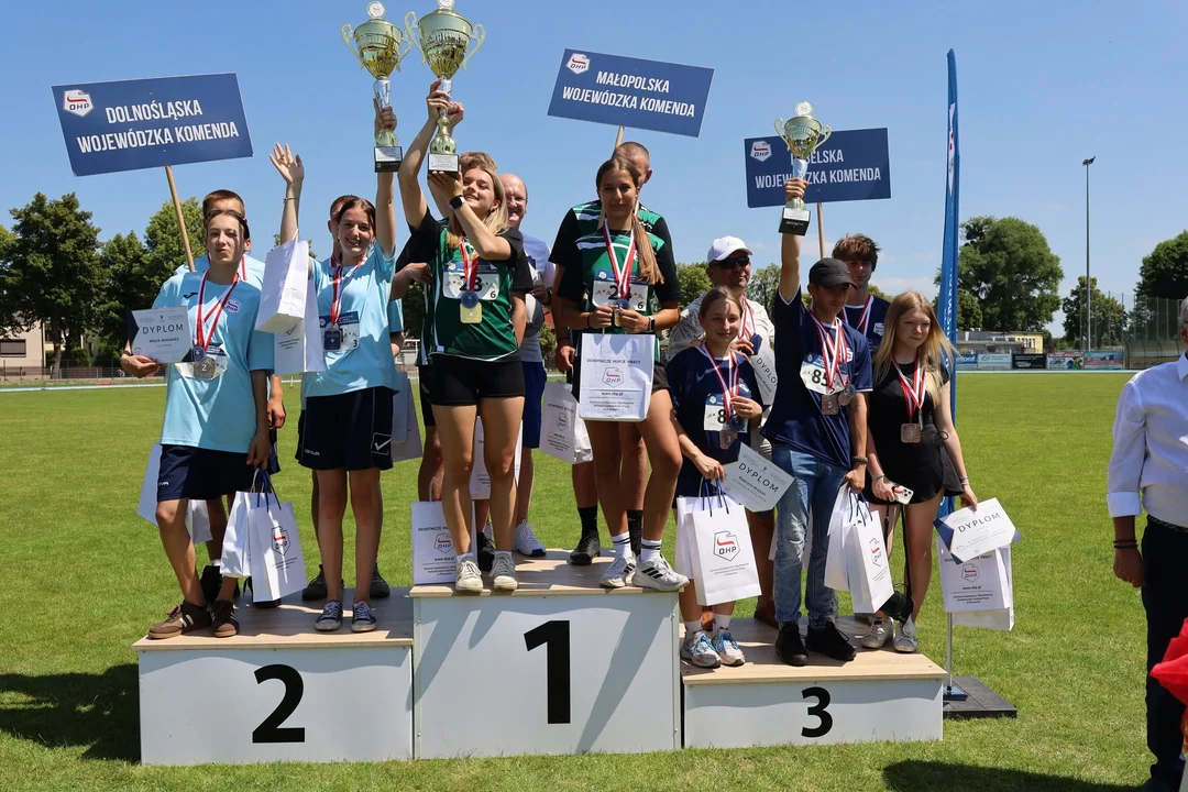 Finał XVI Ogólnopolskich Zawodów Sportowo-Obronnych Młodzieży OHP w Pleszewie