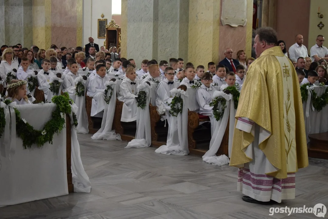 Pierwsza Komunia Św. w parafii św. Mikołaja w Krobi