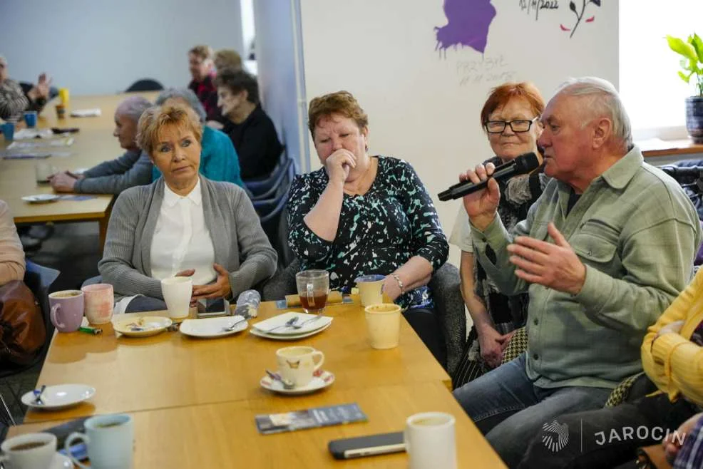 Burmistrz Jarocina spotkał się z seniorami