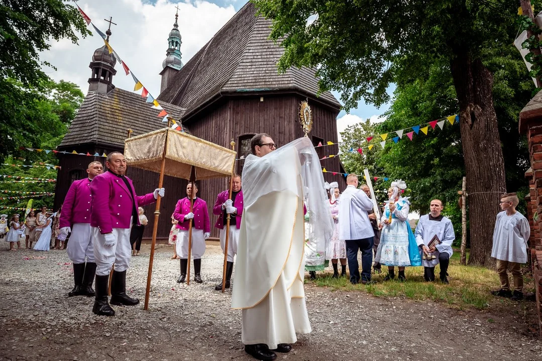 Procesja Bożego Ciała w Domachowie