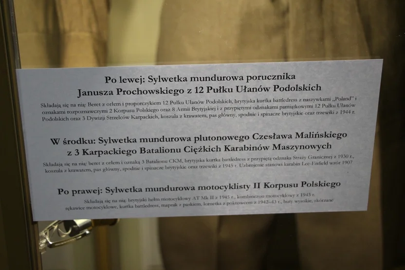 Wernisaż wystawy ,,Losy Żołnierza Polskiego 1939-1945” w Muzeum Ziemiaństwa w Dobrzycy