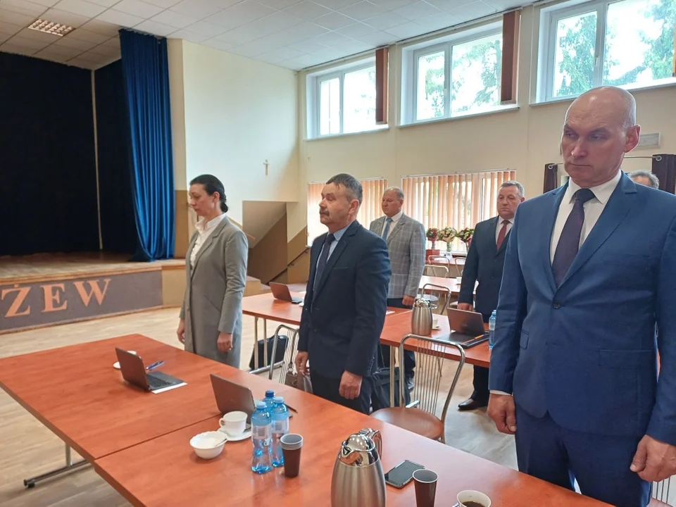 Pierwsza sesja rady gminy Rozdrażew