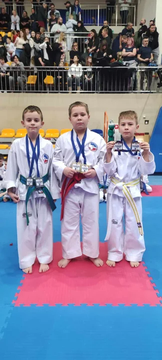 Jutrosińscy zawodnicy taekwon-do na Mistrzostwach Wielkopolski w Raszkowie