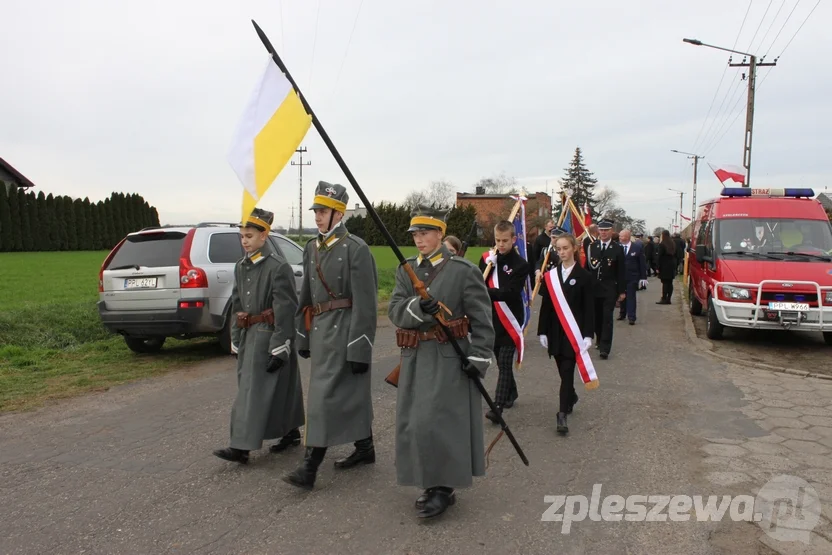 Nadanie imienia Powstańców Wielkopolskich Szkole Podstawowej w Żegocinie